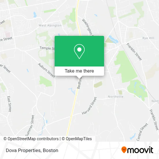 Dova Properties map