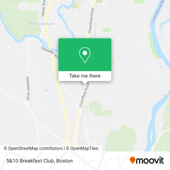 5&10 Breakfast Club map