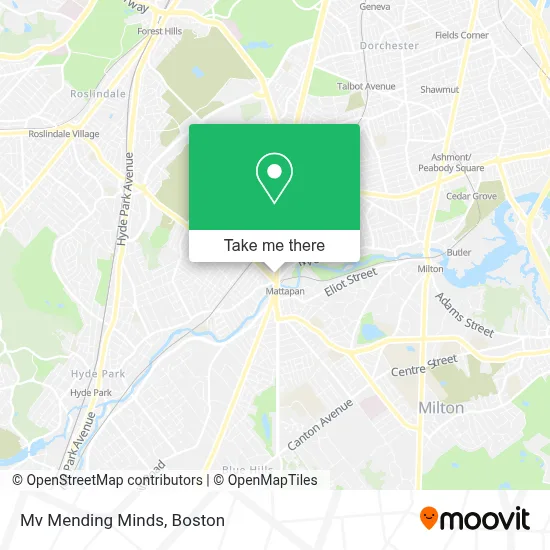 Mv Mending Minds map