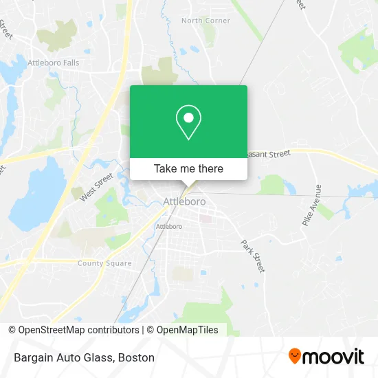 Bargain Auto Glass map