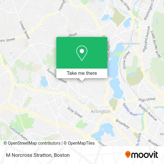 M Norcross Stratton map