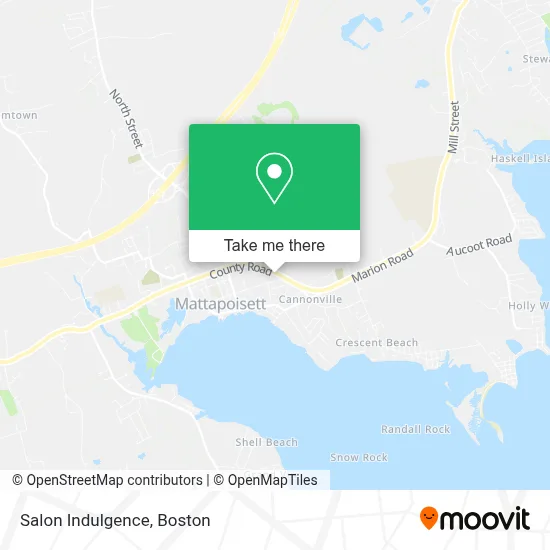 Salon Indulgence map