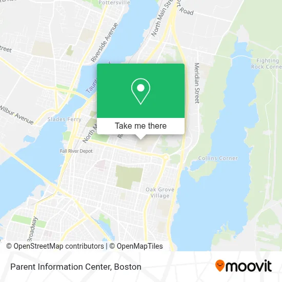 Parent Information Center map
