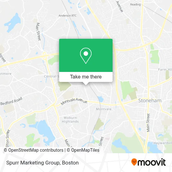 Spurr Marketing Group map