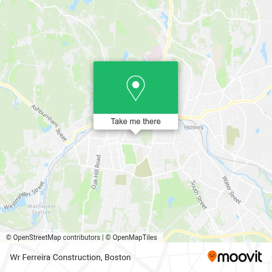 Wr Ferreira Construction map