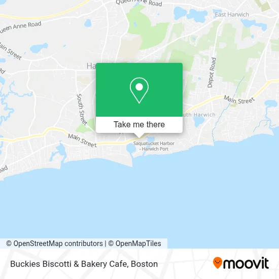 Buckies Biscotti & Bakery Cafe map