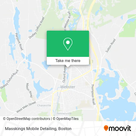 Masskings Mobile Detailing map