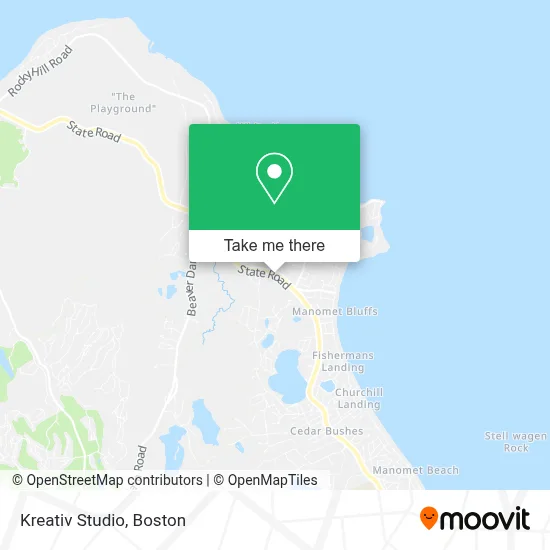 Kreativ Studio map