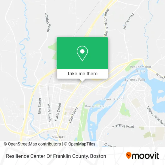 Resilience Center Of Franklin County map