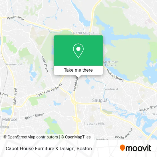 Cabot House Furniture & Design map