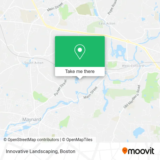 Innovative Landscaping map