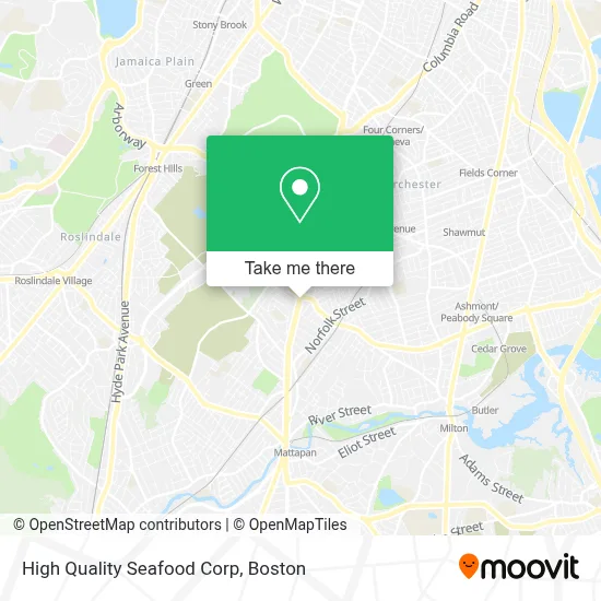 High Quality Seafood Corp map