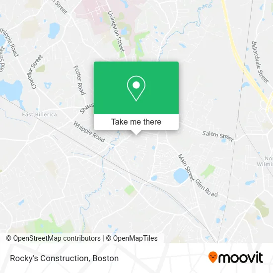 Rocky's Construction map