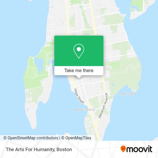 The Arts For Humanity map