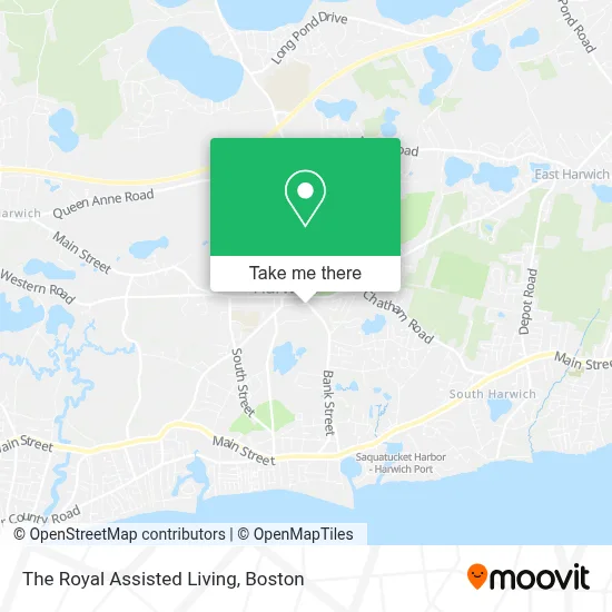 The Royal Assisted Living map