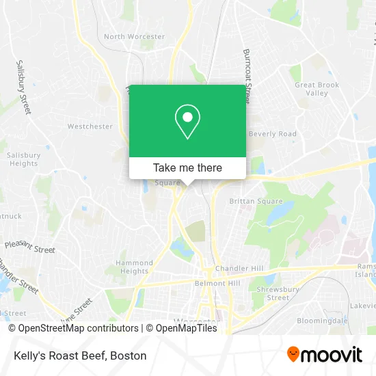 Kelly's Roast Beef map