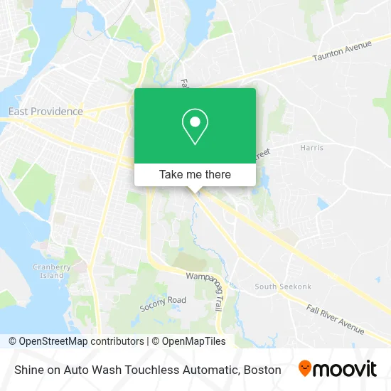 Shine on Auto Wash Touchless Automatic map