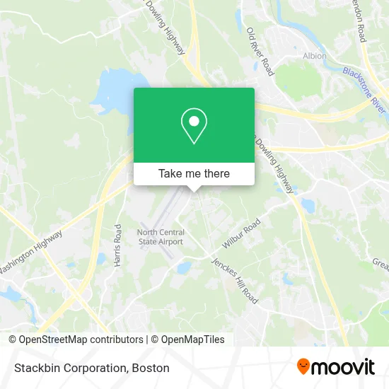 Stackbin Corporation map