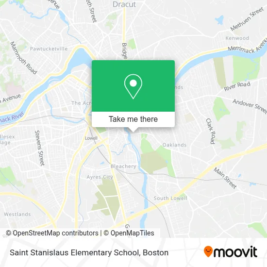 Saint Stanislaus Elementary School map