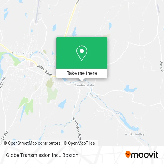 Globe Transmission Inc. map