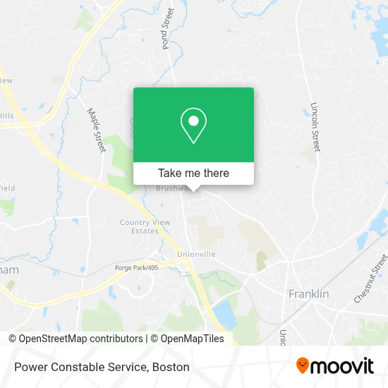 Power Constable Service map