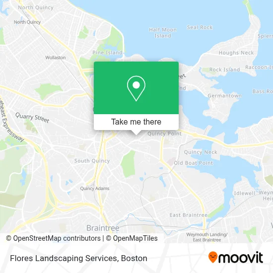 Flores Landscaping Services map
