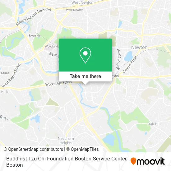 Buddhist Tzu Chi Foundation Boston Service Center map