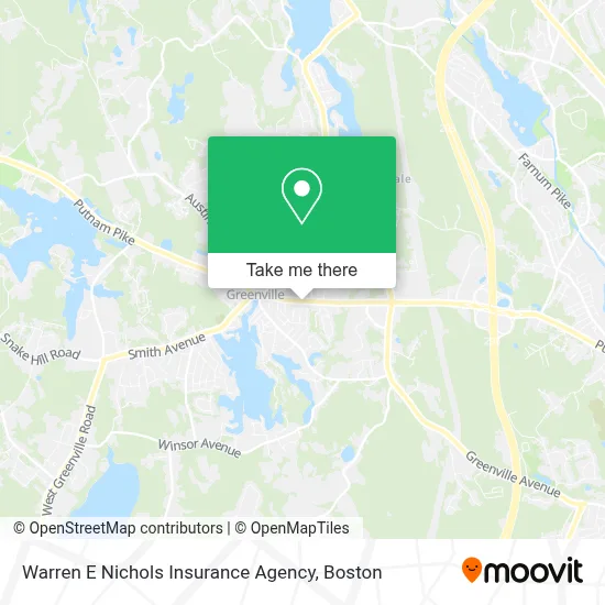 Warren E Nichols Insurance Agency map