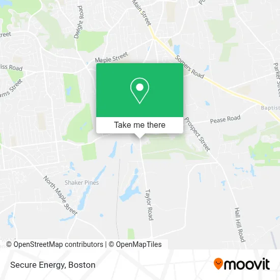 Secure Energy map
