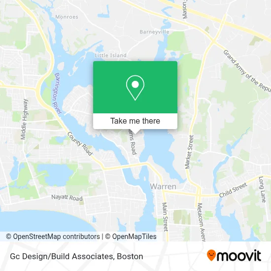 Gc Design/Build Associates map