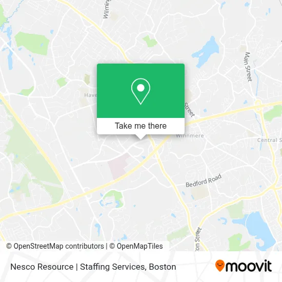 Nesco Resource | Staffing Services map