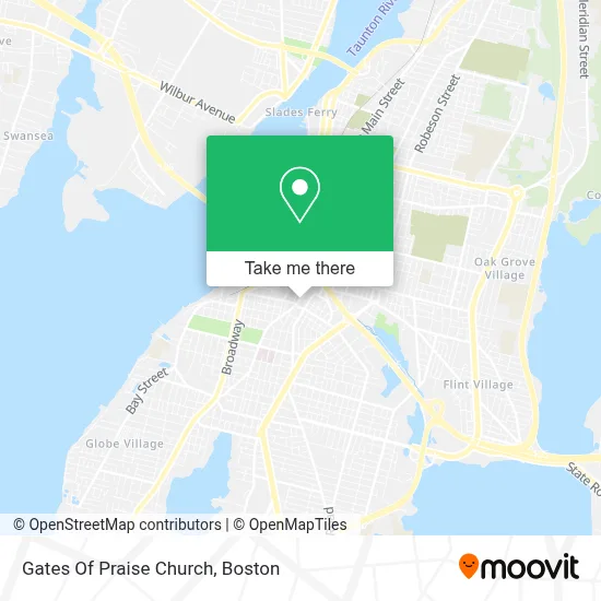 Gates Of Praise Church map