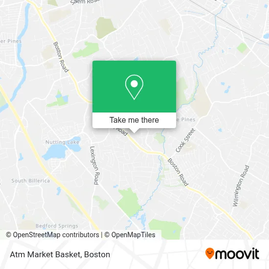 Atm Market Basket map