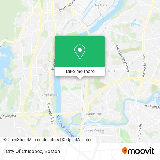 City Of Chicopee map
