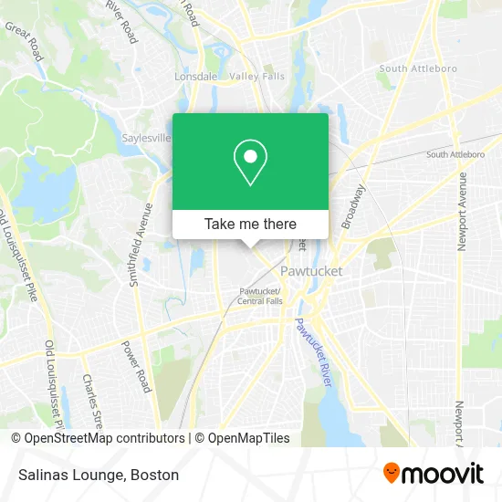 Salinas Lounge map