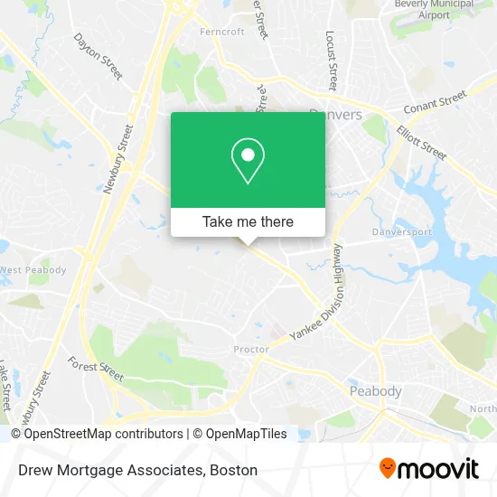 Drew Mortgage Associates map