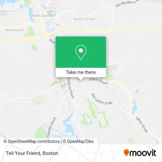 Tell Your Friend map