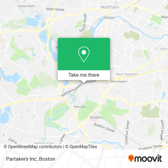 Partakers Inc map