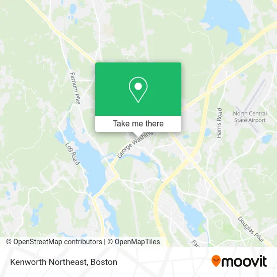 Kenworth Northeast map
