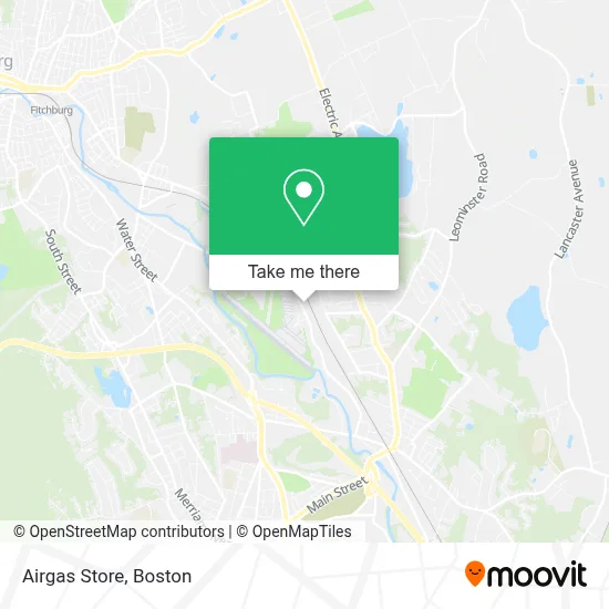 Airgas Store map