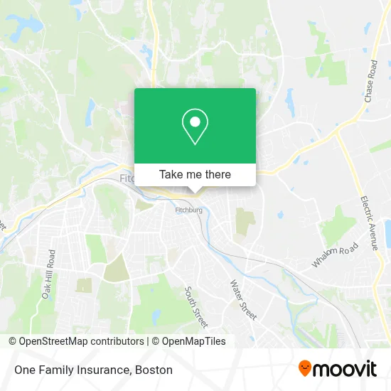 One Family Insurance map