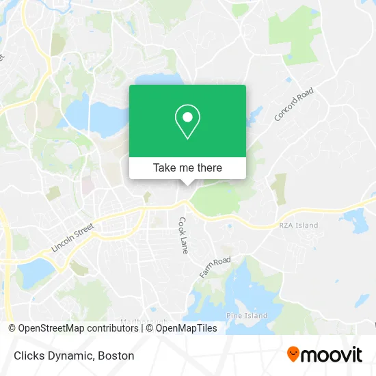 Clicks Dynamic map