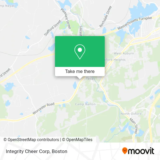 Integrity Cheer Corp map