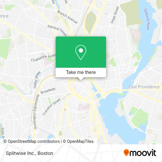 Splitwise Inc. map
