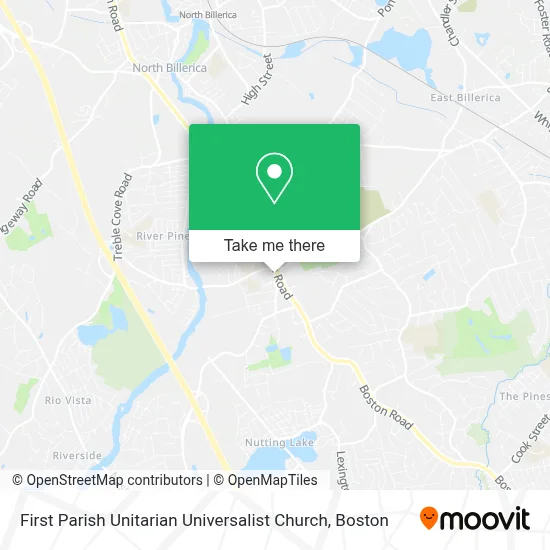 First Parish Unitarian Universalist Church map