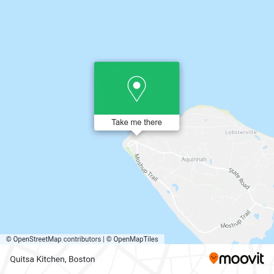 Quitsa Kitchen map