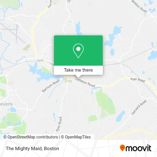 The Mighty Maid map