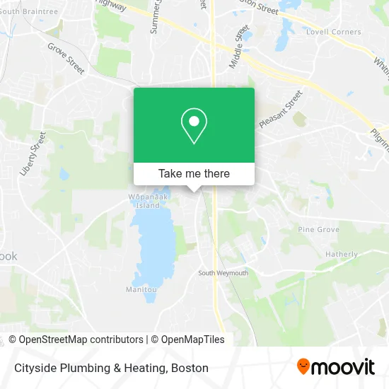 Cityside Plumbing & Heating map