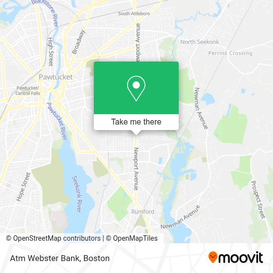 Atm Webster Bank map