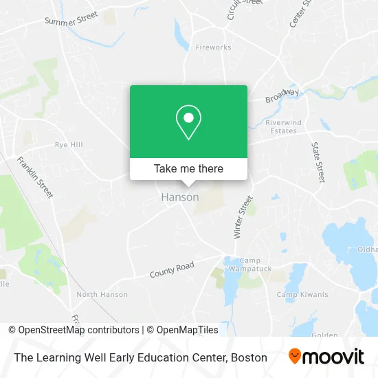 The Learning Well Early Education Center map